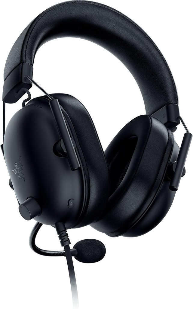 Razer BlackShark V2 Pro Auriculares Inalámbricos para Juegos: Sonido Envolvente Espacial THX 7.1 - Controladores De 50mm - Micrófono Desmontable - para PC, PS4, PS5, Switch - Negro