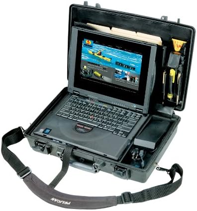Funda de transporte Pelican 1490 para 17" Portátil - Negro