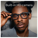 Ray-Ban Meta Wayfarer Gen 1 Smart Glasses IA Transitions® Negro Mate Lentes Clear a Graphite Green