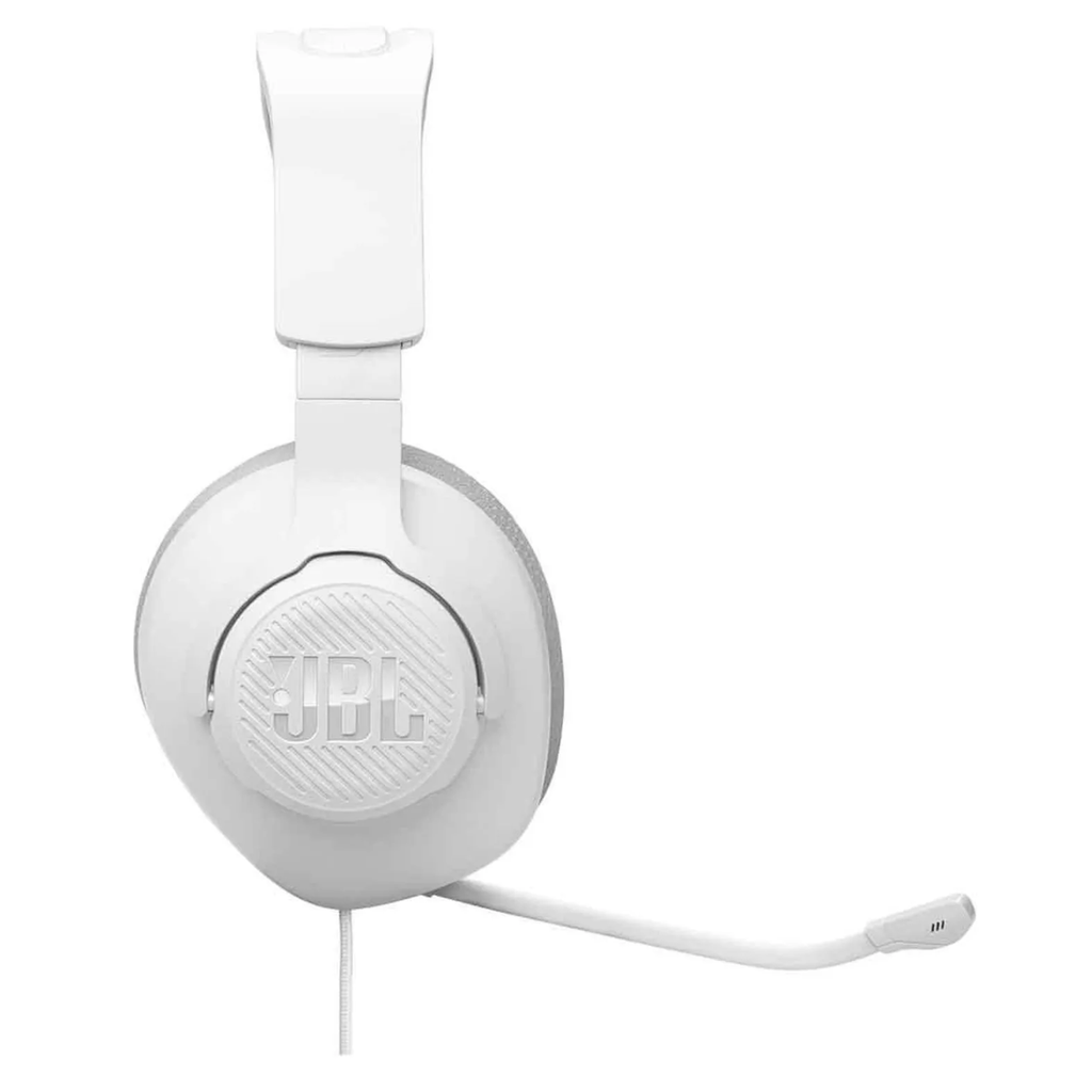 JBL Quantum 100 M2 Audífonos Gamer Over-Ear con Micrófono Blanco