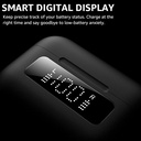 Tozo Aero Sound 2 Noise Canceling IPX6 W/ Smart Digital Display (Black)