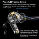 Tozo Aero Sound 2 Noise Canceling IPX6 W/ Smart Digital Display (Black)