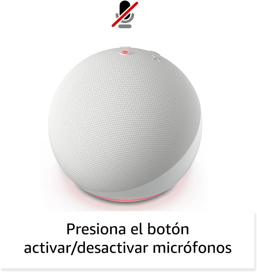 Amazon Echo Dot (5.ª generación, modelo de 2022) | Bocina inteligente con Alexa | Negro | UPC: 840080503653