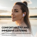 Tozo Agile Nova TWS lightweight earbuds With dual ear touch control (Purple)