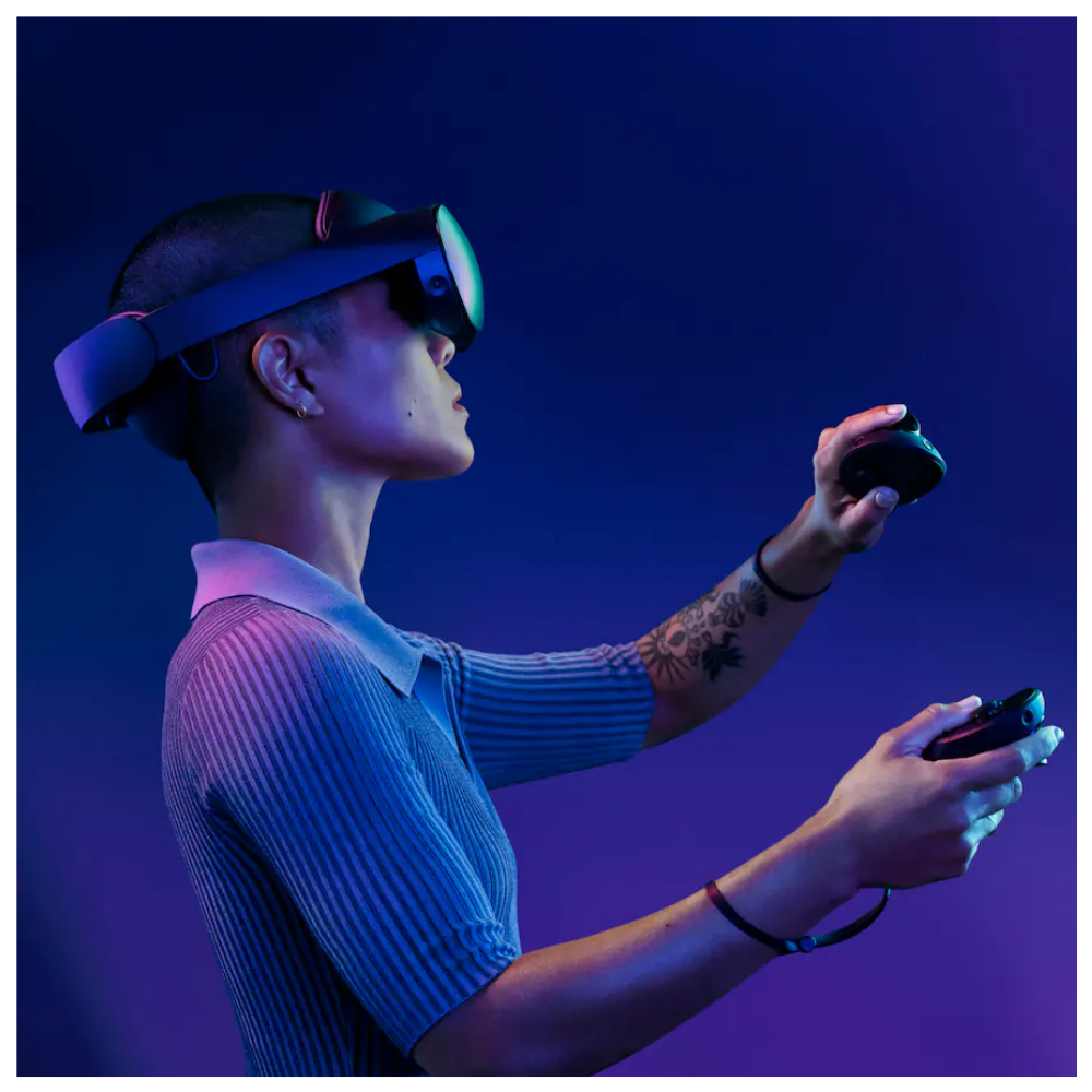Meta Quest Pro 256GB Visor Realidad Virtual y Mixta VR MR con Touch Pro Controllers