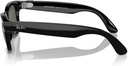 Ray-Ban Meta Wayfarer Smart Glasses with Meta Ai, Audio, Photo, Video Compatibility - Green Lenses - Shiny Black 0RW4006