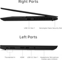 Lenovo ThinkPad T14 Gen 2 20W000C8US | 1920x1080 | 11th Gen Intel Core i7-1165G7 @ 2.80GHz | 16 GB DDR4 | 256 GB SSD NVMe | Microsoft Windows 11 Pro | BLACK | BL | CAM, FPR (CTO)