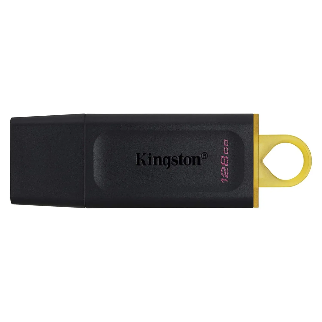 Unidad flash Kingston DataTraveler Exodia DTX - 128 GB - USB 3.2 (Gen 1) - Negro, Amarillo