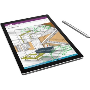 Microsoft Surface Pro 4 Tablet - 12.3" - Core M 6th Gen m3-6Y30 Dual-core (2 Core) 900 MHz - 4 GB RAM - 128 GB SSD - Windows 10 Pro 64-bit - Silver