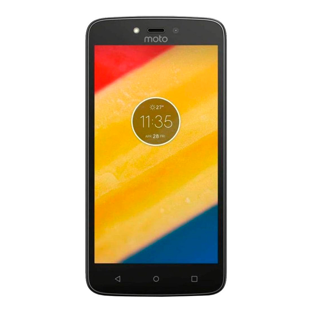 Teléfono Celular Motorola Moto C XT1757 | Dual SIM LTE | 8 GB | 5.0 Android | Desbloqueado De Fábrica | Color Negro