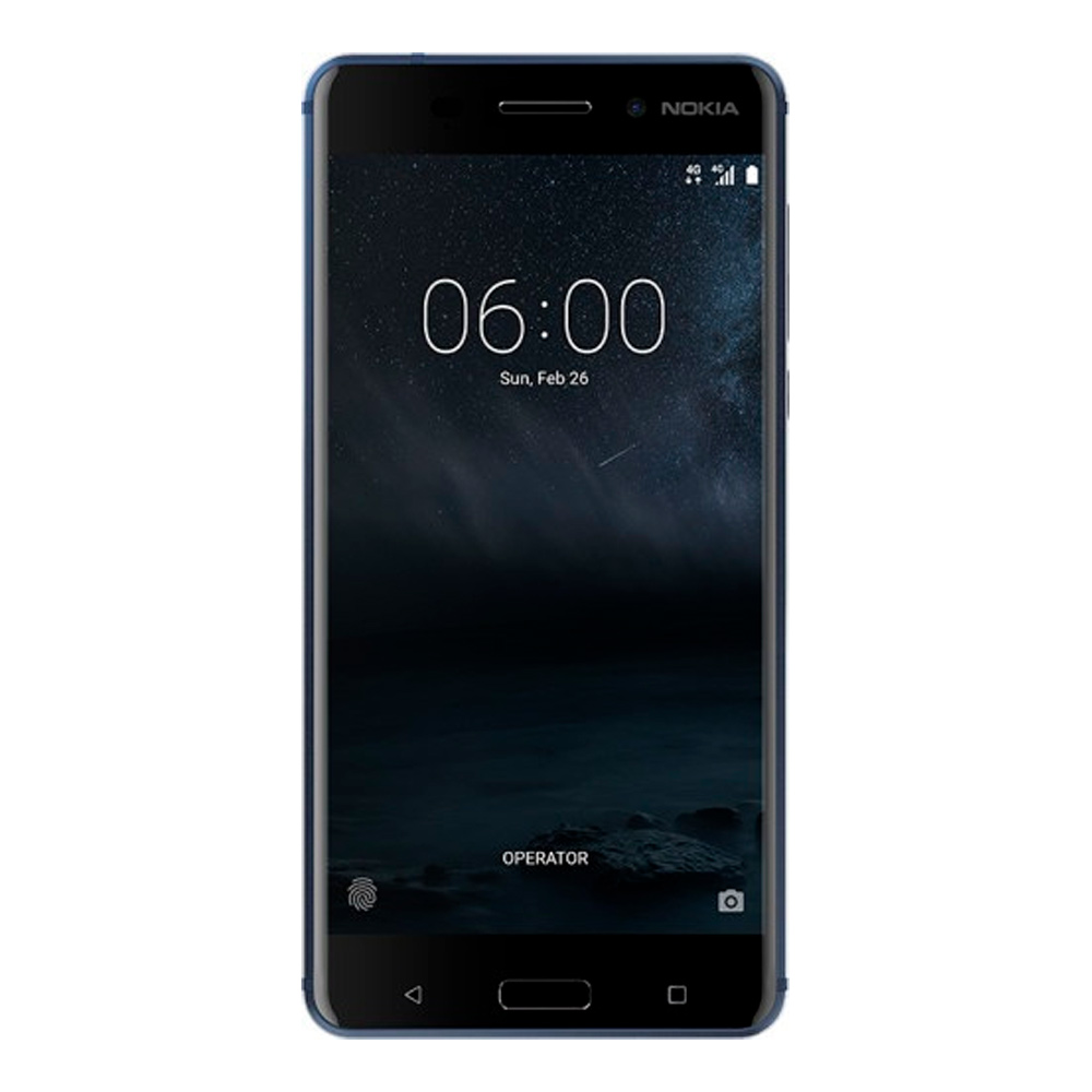 Nokia 6 5.5", Dual Sim, 1920 x 1080 Pixeles, 4G, Android 7.1, Azul