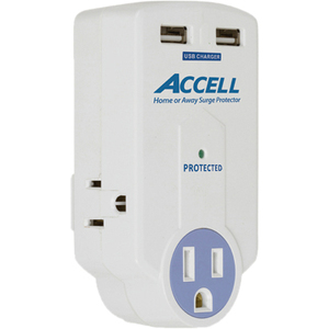 Home or Away Power Station - 3 Outlet Travel Surge Protector