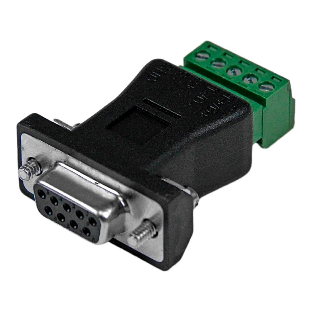 StarTech.com RS422 RS485 Serial DB9 to Terminal Block Adapter