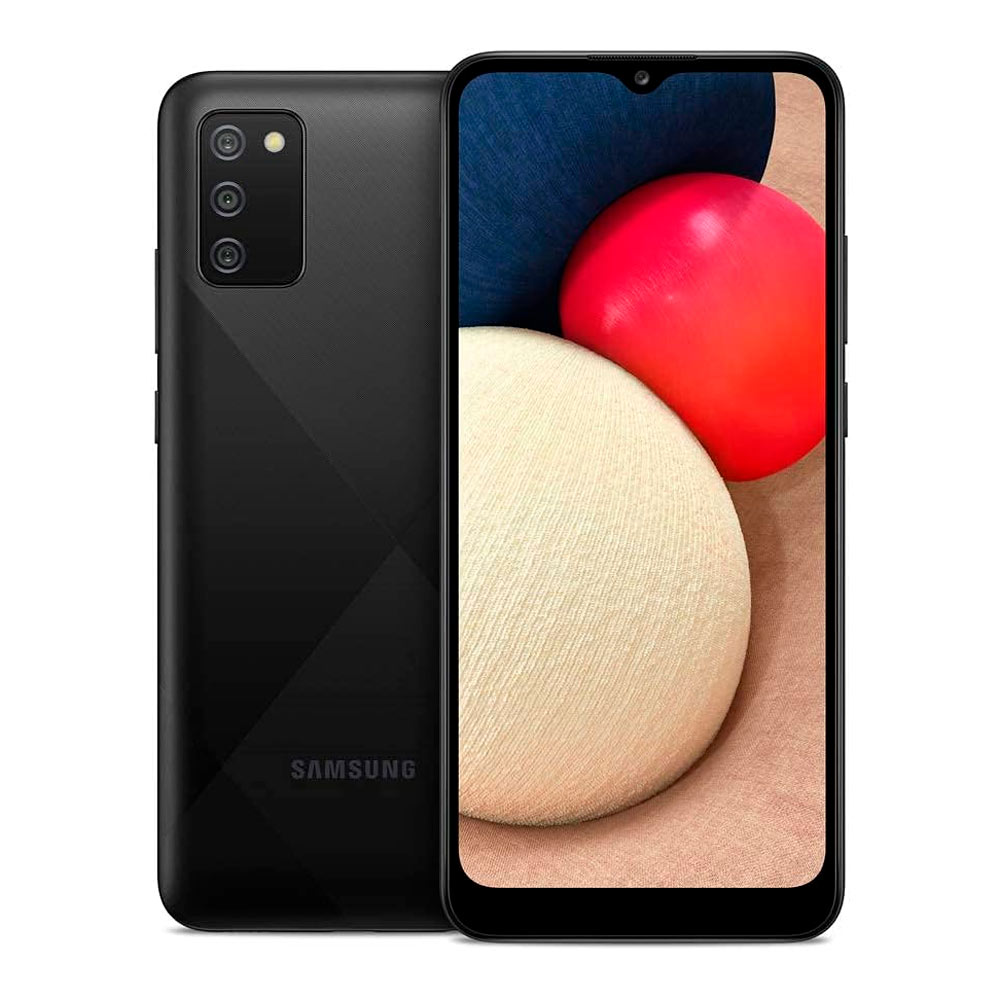 Samsung Galaxy A02s Smartphone, 32 GB de almacenamiento, desbloqueado de fábrica, negro
