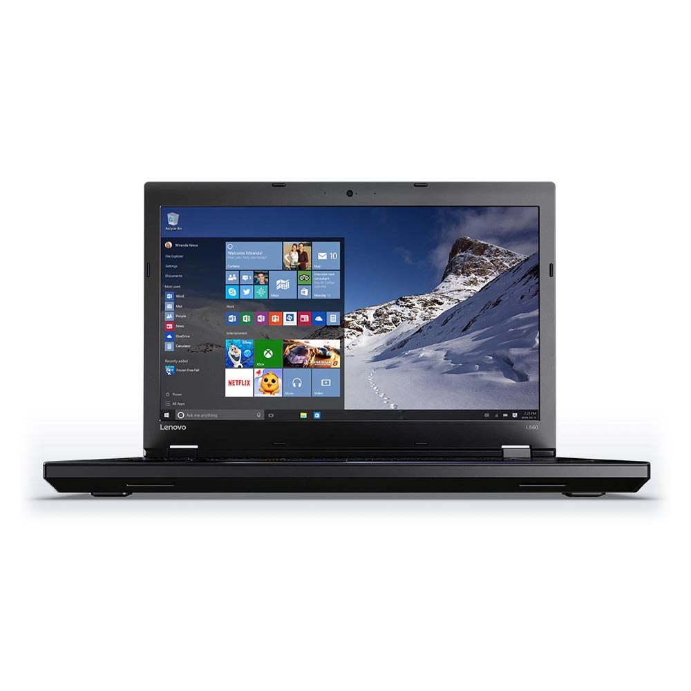 Laptop Lenovo ThinkPad L560 | 15.6" | Intel Core i5 | 8GB RAM | 500GB SSD | Windows 10 Pro | Color Negro | Reacondicionado Grabo A