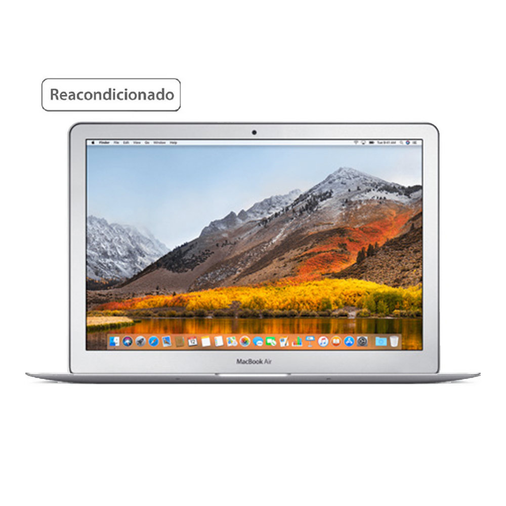 Laptop Apple MacBook Air MQD42LL/A  | 13.3" | Intel Core i5 | 8GB RAM | 256GB SSD | Mac OS | Color Plata | Reacondicionada Grado C