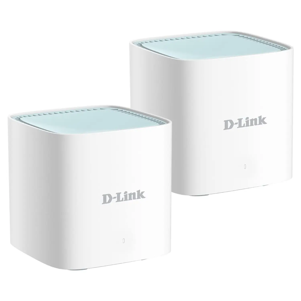 Router D-Link De Banda Dual EAGLE PRO AI AX1500 Con WiFi Mesh | Inalámbrico | 1201Mbit/s | 1x RJ-45 | 2.4/5GHz | 4 Antenas Internas | 2 Unidades