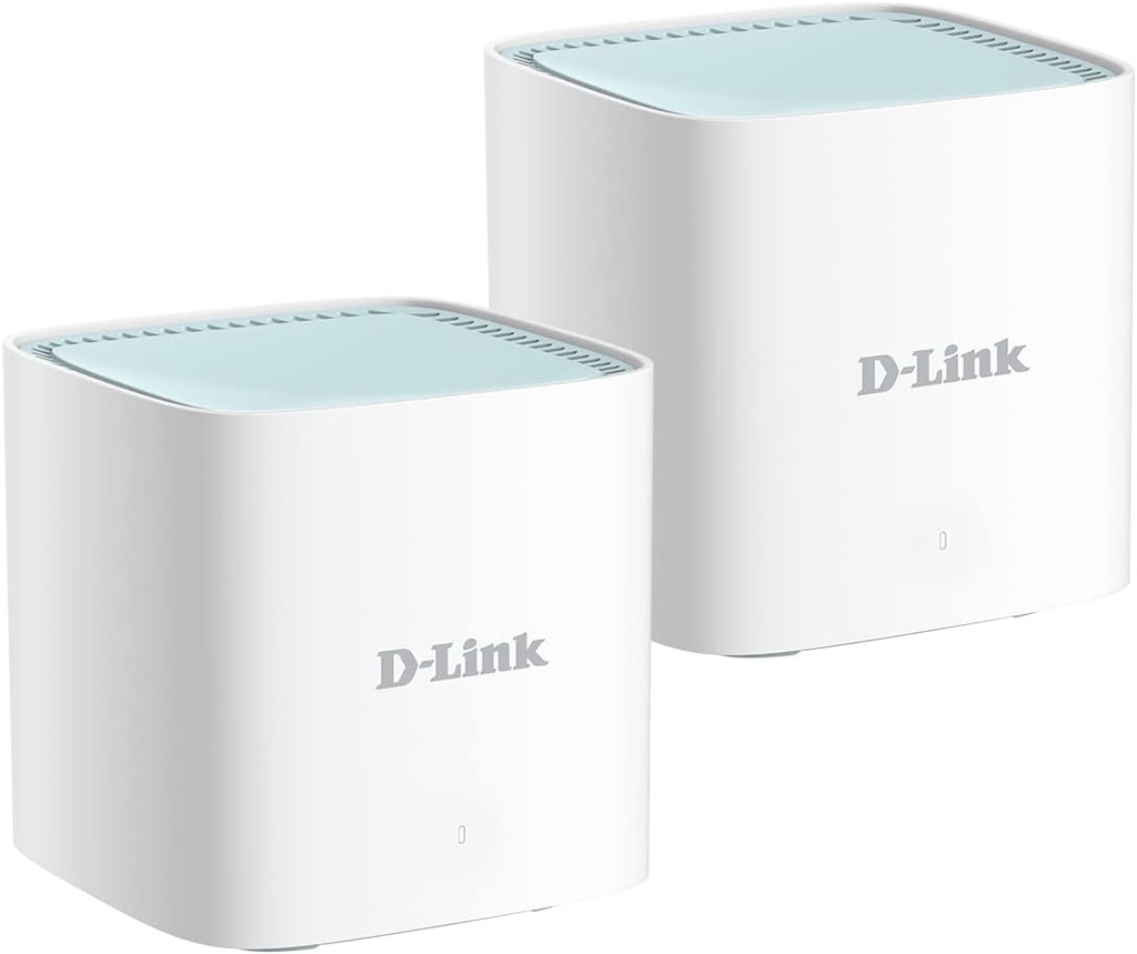 Router D-Link De Banda Dual EAGLE PRO AI AX1500 Con WiFi Mesh | Inalámbrico | 1201Mbit/s | 1x RJ-45 | 2.4/5GHz | 4 Antenas Internas | 2 Unidades