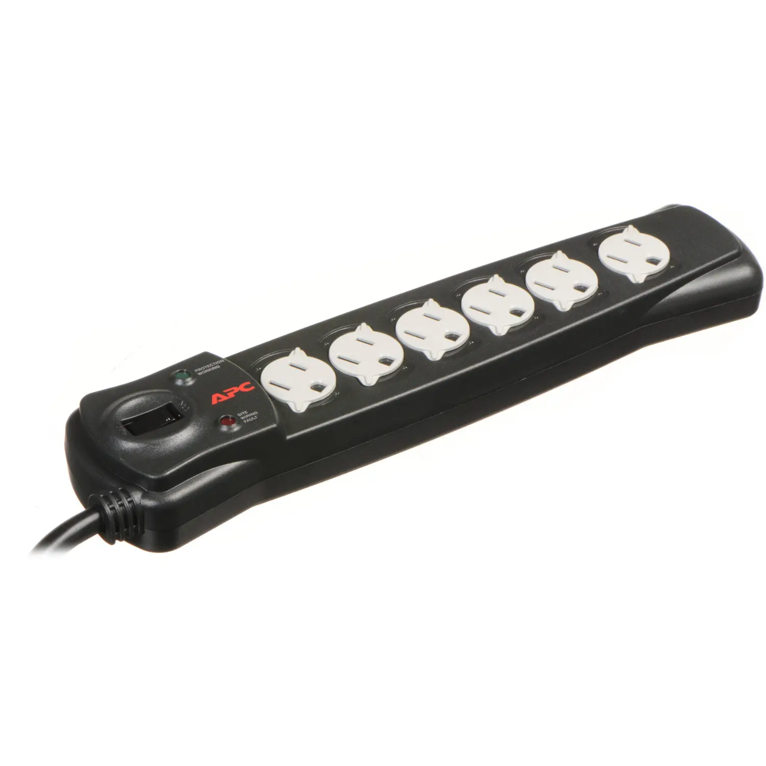 APC SurgeArrest Essential P6B - Supresor de Picos de 6 Salidas, 120V, Protección contra Sobretensiones y Filtrado de Ruido profesional