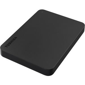 Disco Duro Externo Toshiba Canvio Basics 2.5'', 1TB, USB 3.0, Negro - para Mac/PC REACONDICIONADO