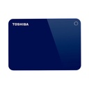 Disco Duro Pórtatil Toshiba Canvio Advance - 2.5" Externo - 2 TB - Azul