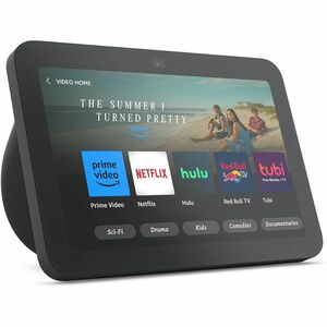 Amazon Echo Show 8 (3.ª generación, modelo de 2023) | Pantalla con audio espacial, hub de casa inteligente y Alexa | Negro | UPC: 840268905323