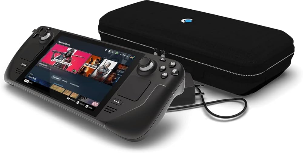 Consola Valve Steam Deck 7" LCD, AMD Zen 2 APU, 16GB RAM, 64GB Storage, Steam OS 3.0