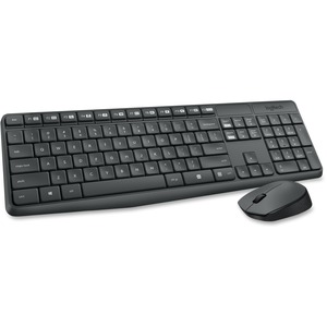 Teclado y ratón Logitech MK235 - QWERTY - Ingl&eacute;s - 1 Paquete(s)