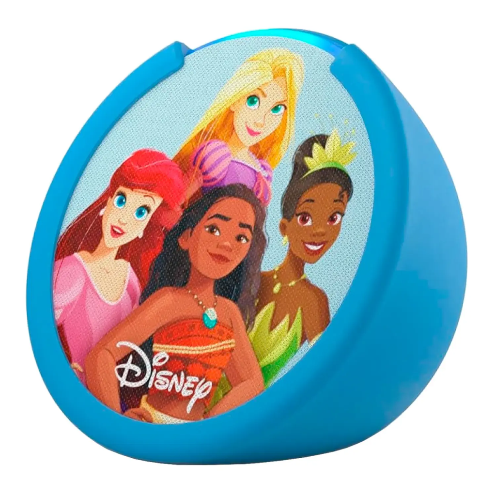 Amazon Echo Pop Kids Smart Speaker con Alexa - Edición Disney Princess (C2H4R9)