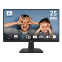 MSI PRO MP251 24.5-inch IPS 1920 x 1080 (FHD) Computer Monitor, 100Hz, Adaptive-Synch, HDMI, VGA Port, VESA Mountable, Tilt, Speaker, 1ms, Black