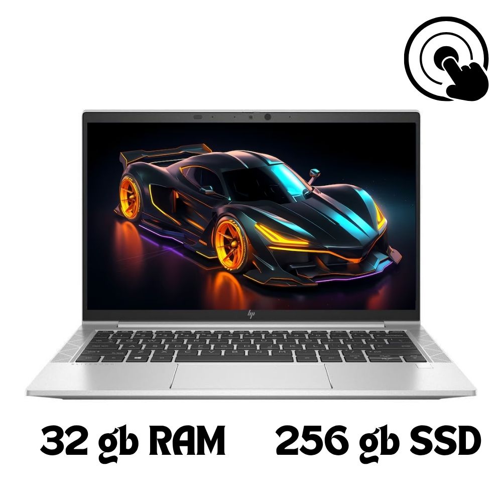 Laptop HP EliteBook 830 G7 13.3” Touchscreen Intel Core i7, 32GB RAM, 256GB SSD, Windows 11 Pro – Laptop Ejecutiva Ultraligera con Seguridad Avanzada