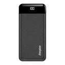 Power Bank Energizer UE20058 20000mAh Negro – Cargador Portátil de Alta Capacidad con Doble Salida USB, Carga Rápida y Diseño Compacto
