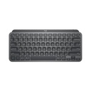 Teclado Logitech MX Keys Mini Business Inalámbrico Bluetooth RF – Layout Inglés, Color Grafito, Compacto y Recargable