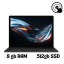 Microsoft Surface Laptop 5 15” Intel Core i7-1255U, 8GB RAM, 512GB SSD, Pantalla Táctil PixelSense, Windows 11 Home – Negro Mate, Ultraligera y Potente