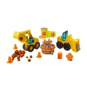 Set Play-Doh Wheels Excavadora y Cargadora de Construcción con Masa de Construcción