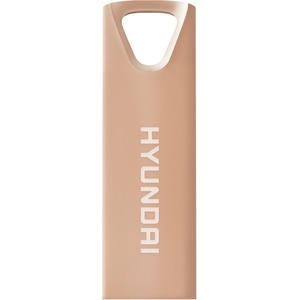 Memoria USB Hyundai U2BK/32G – 32 GB, USB 2.0, Carcasa Metálica con Llavero, Color Rose Gold