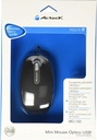 Mouse Óptico cableado USB, Color Negro