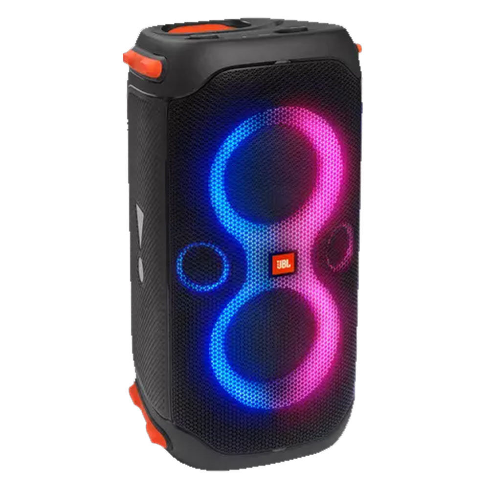 Bocina JBL PartyBox 110 Bluetooth – 160W de Potencia, Luces LED, Batería Recargable, Resistente al Agua IPX4, Sonido JBL Pro para Fiestas
