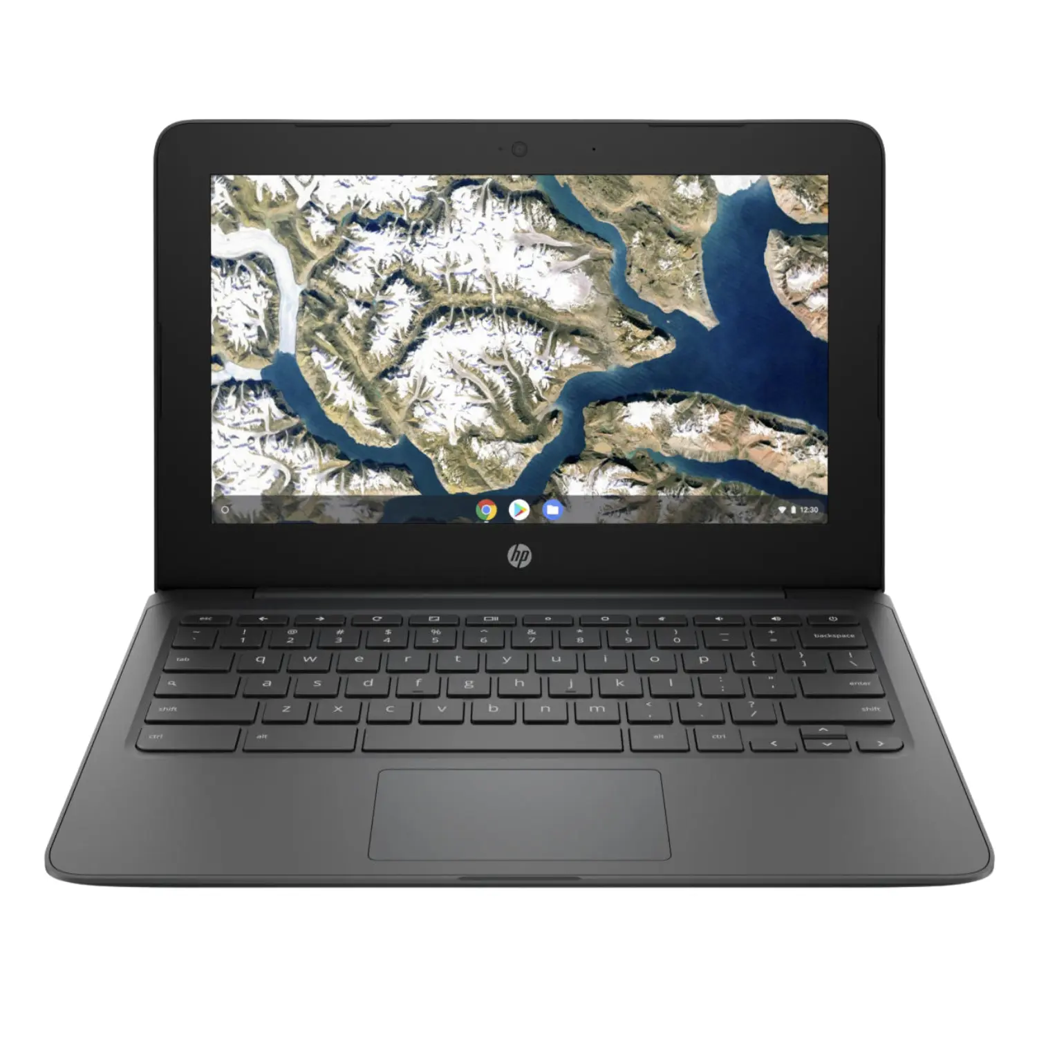 Laptop HP Chromebook 11a-nb0013dx 11.6", Intel Celeron N3350, 4GB RAM, 32GB eMMC, Chrome OS - Gris - Reacondicionada