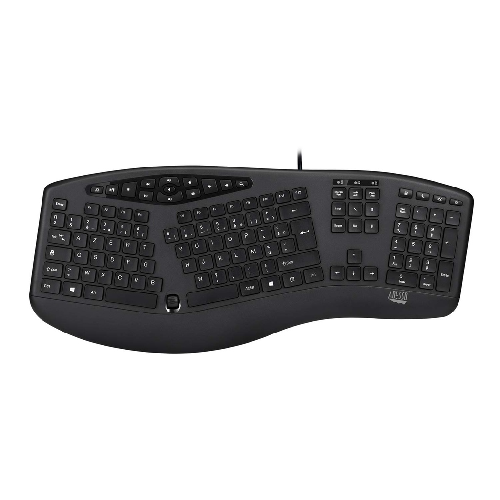 Adesso TruForm Ergonomic Desktop Keyboard