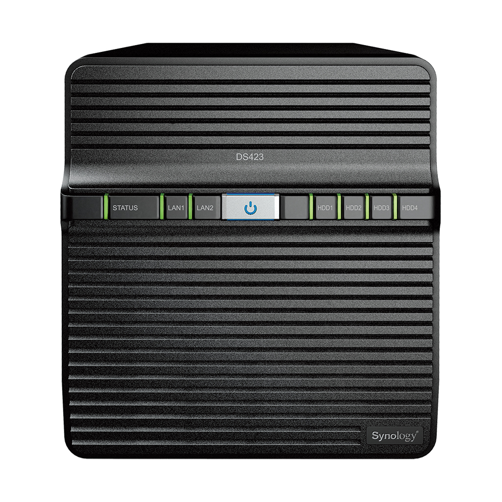Synology DiskStation DS423 Plataforma de gestión de datos versátil para el trabajo y mucho más