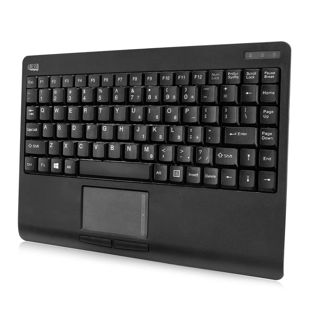 Adesso Wireless Mini Touchpad Keyboard