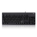Teclado Adesso AKB-630UB, Alámbrico, USB, Negro (Inglés)