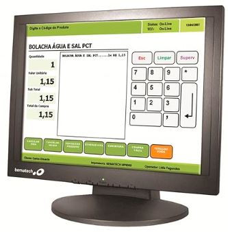 Monitor de pantalla táctil LCD Logic Controls LE1000 - 15" Class - 8 ms