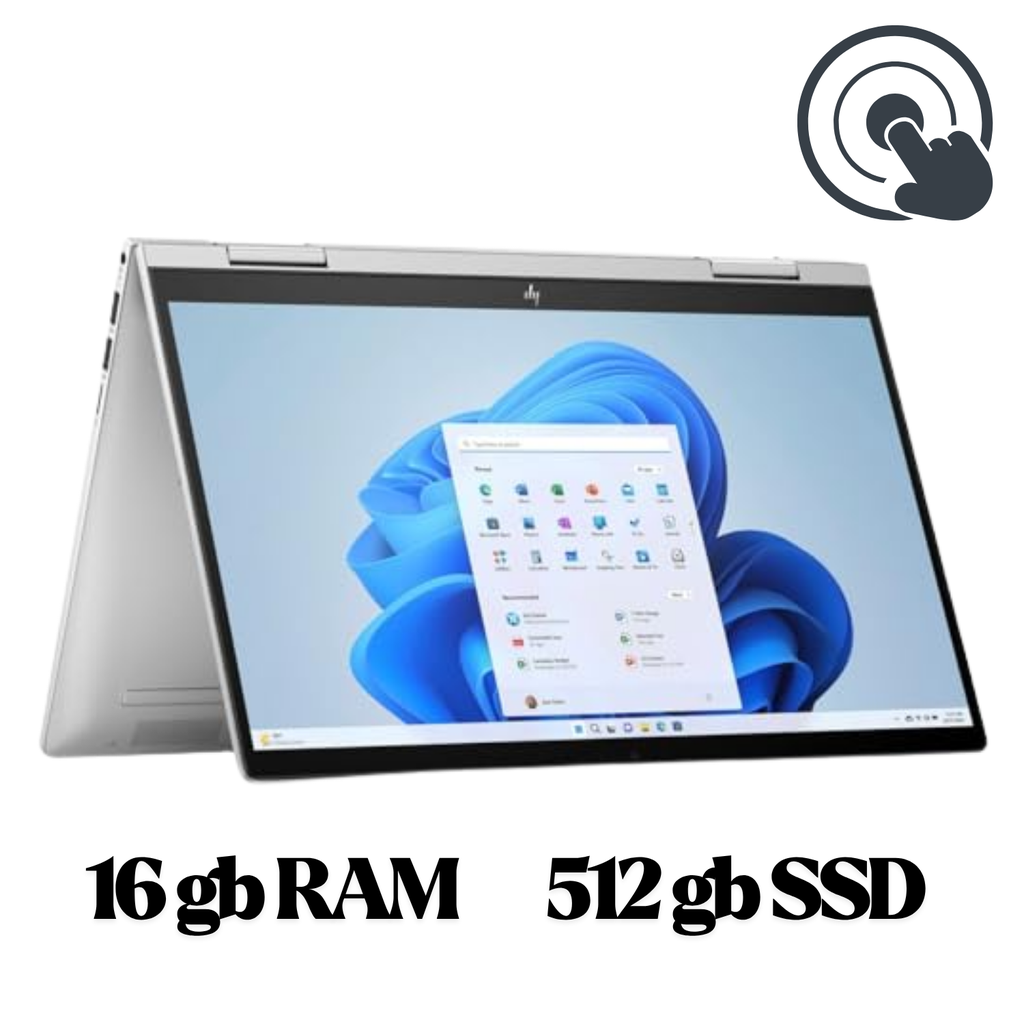 HP Envy x360 15-FE0053 – Laptop 2 en 1 15.6″ FHD Táctil, Intel Core Ultra 7 155U, 16GB RAM, 512GB SSD, Windows 11