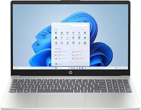 HP 15-FD0557 – Laptop 15.6″ FHD, Intel Core i7-1255U, 12GB RAM, 512GB SSD, Windows 11, Color Natural Silver