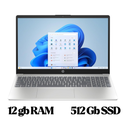 HP 15-FD0557 – Laptop 15.6″ FHD, Intel Core i7-1255U, 12GB RAM, 512GB SSD, Windows 11, Color Natural Silver
