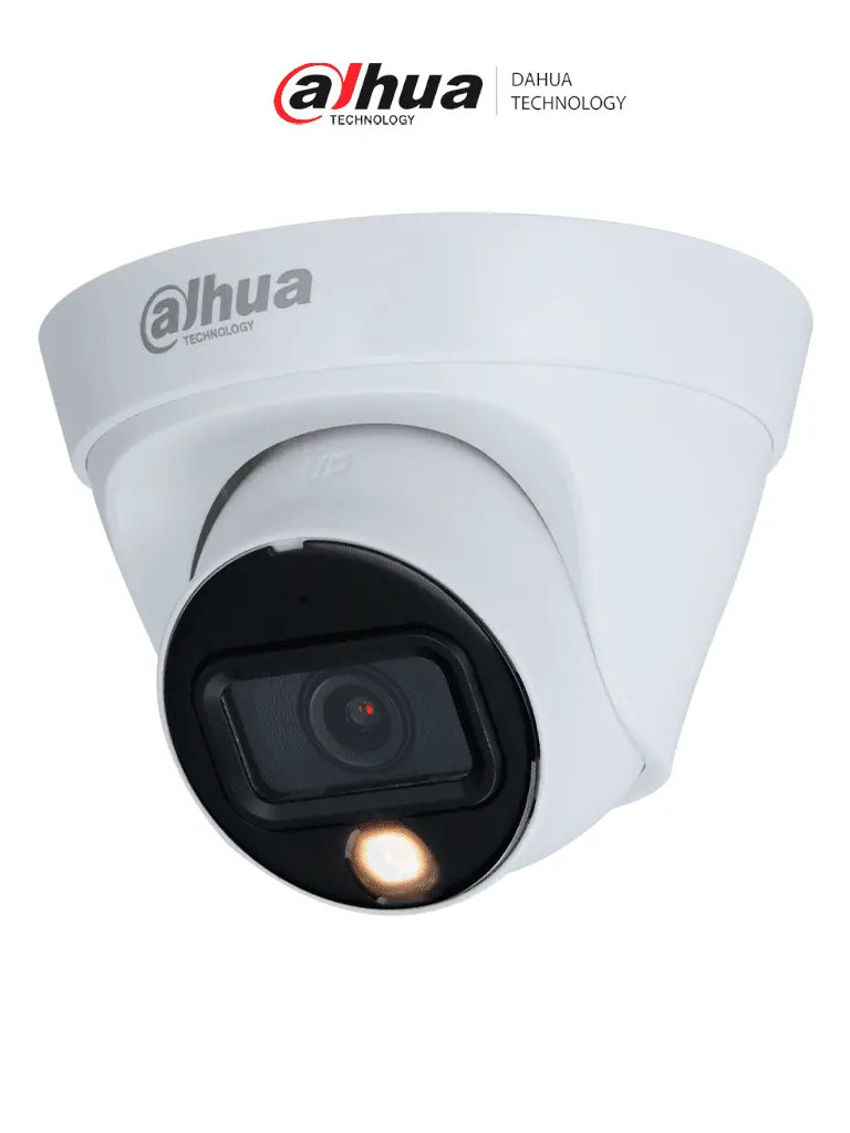 DAHUA IPC-HDW1239T1-A-LED-S5 - Camara IP Domo Full Color 2 Megapixeles