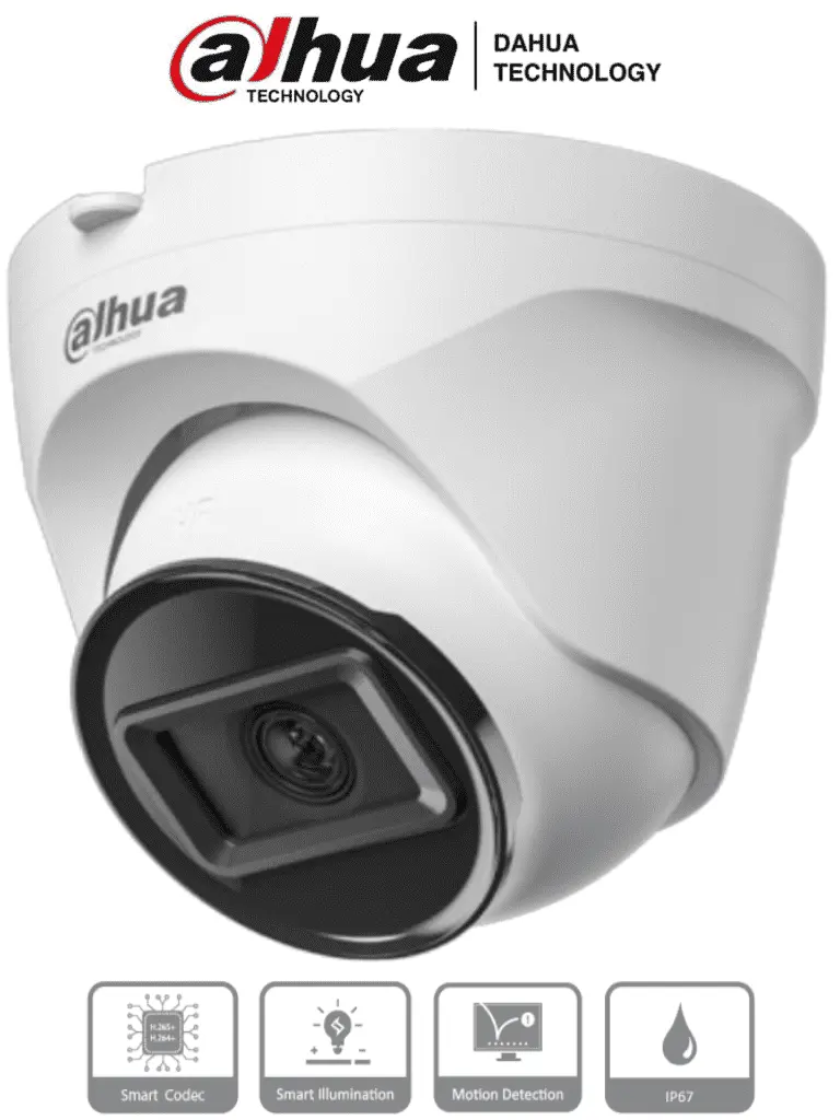 DAHUA IPC-T1E20 -Camara IP Domo de 2 MP
