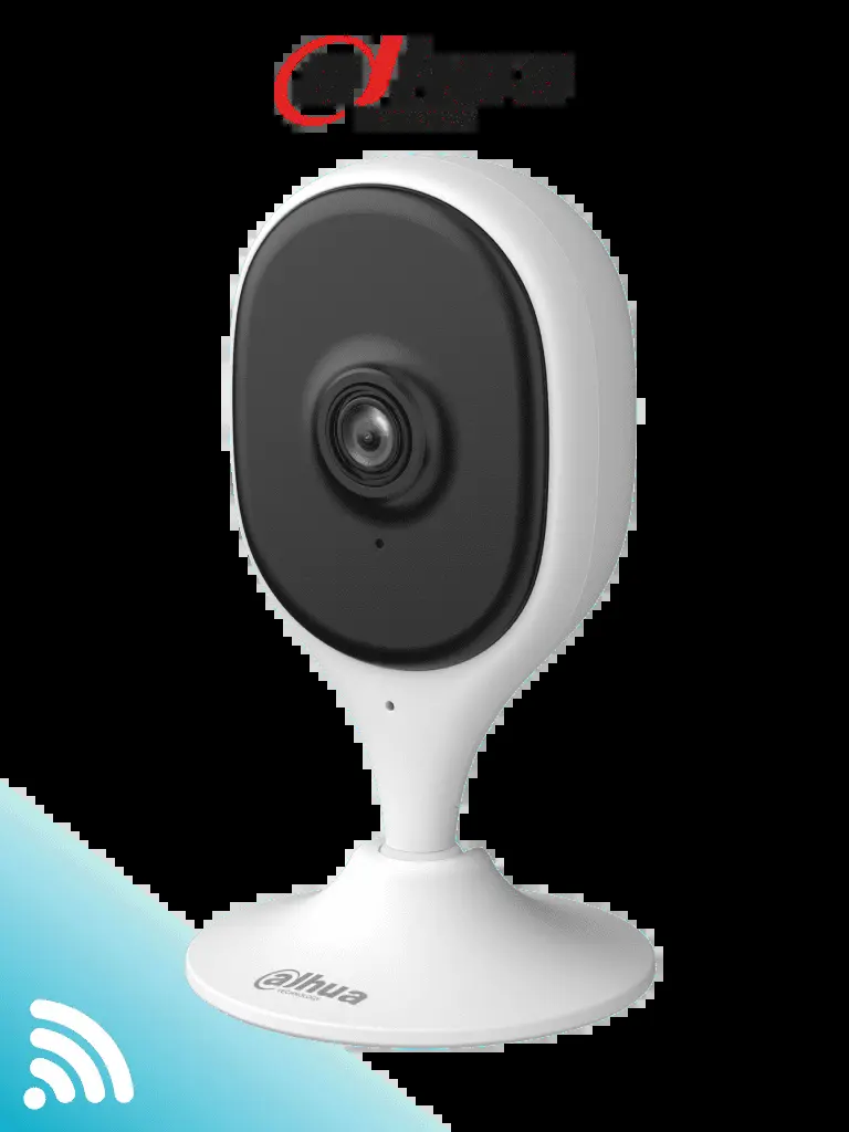 DAHUA DH-C3A - Cámara WiFi IP Cubo de 3MP con IA avanzada para detección de humanos y mascotas. Equipado con WiFi 6